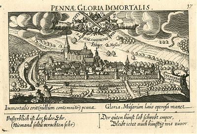 Haiger : Kupferstich aus "Meisner Schatzkästlein", 1624