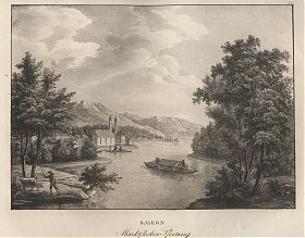 Pförring: Lithographie, Kunike/Alt, 1826 - Antiquariat Steutzger