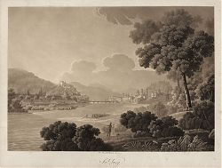 Salzburg : Aquatinta von W. F. Schlotterbeck, 1803-1812 - Antiquariat Steutzger