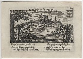 Homburg an der Ohm : Kupferstich, 1638-1678 - Antiquariat Buch am Buchrain & Wasserburg am Inn