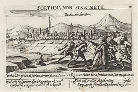 Vacha/Werra: Kupferstich, Meisner Schatzkästlein, 1624 - Antiquariat Steutzger / Buch am Buchrain & Wasserburg am Inn