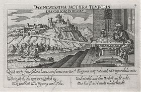 Trendelburg a. d. Diemel : Kupferstich, Meisner Schatzkästlein, 1627 / Antiquariat Steutzger / Buch am Buchrain & Wasserburg am Inn