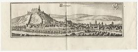 Vaihingen (an der Enz): Kupferstich, Merian, Topographia Sueviae, um 1650 - Antiquariat Steutzger / Wasserburg am Inn & Buch am Buchrain