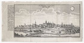 Dillingen : Kupferstich von Gabriel Bodenehr, um 1720 - Antiquariat Steutzger / Buch am Buchrain & Wasserburg am Inn