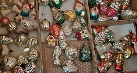 Alte Christbaumkugeln: Antiquariat Joseph Steutzger / Buch am Buchrain & Wasserburg am Inn