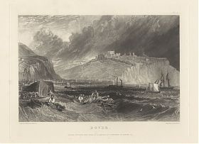 Plymouth (Harbour): Stahlstich & Mezzotinto, Lupton/Turner, 1856 - Antiquariat Joseph Steutzger - Wasserburg am inn &  Buch am Buchrain