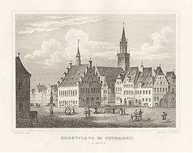 Neumarkt/Oberpfalz : Stahlstich, Steinicken/Grueber, um 1880 - Antiquariat Joseph Steutzger / Buch am Buchrain & Wasserburg am Inn