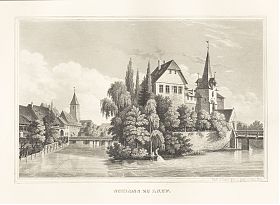 Lauf an der Pegnitz/Mittelfranken : Stahlstich von Alexander Marx, um 1880 - Antiquariat Joseph Steutzger / Buch am Buchrain & Wasserburg am Inn